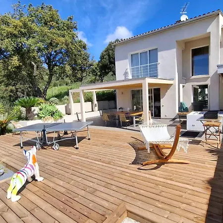 Villaserenita Piscine Chauffee Et A Ajaccio Villa
