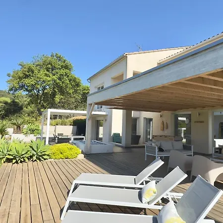 别墅 Villaserenita Piscine Chauffee, Jacuzzi, Petanque 阿雅克肖